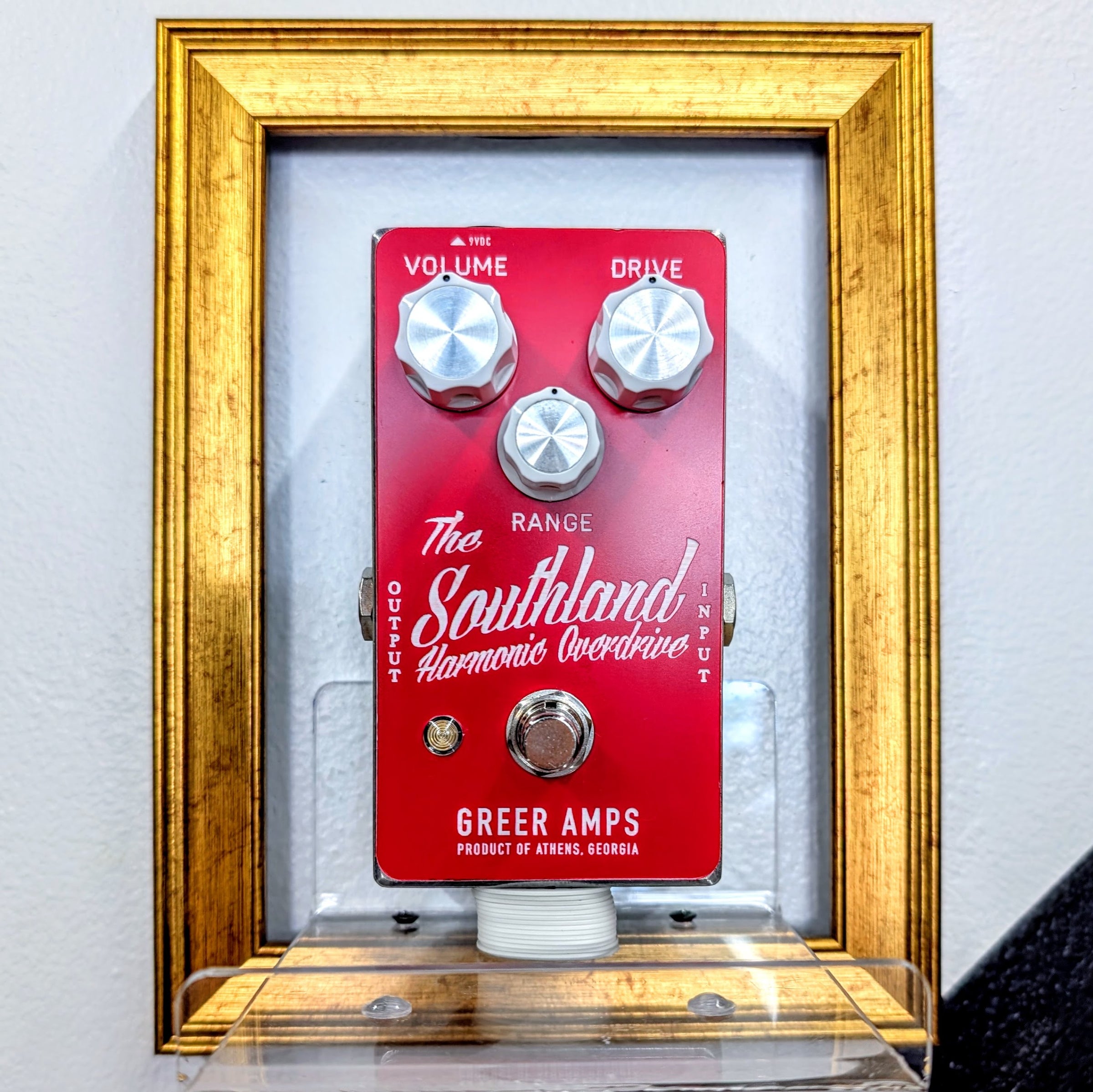 Greer Amps Southland Harmonic Overdrive - Red/White - Used | Grit